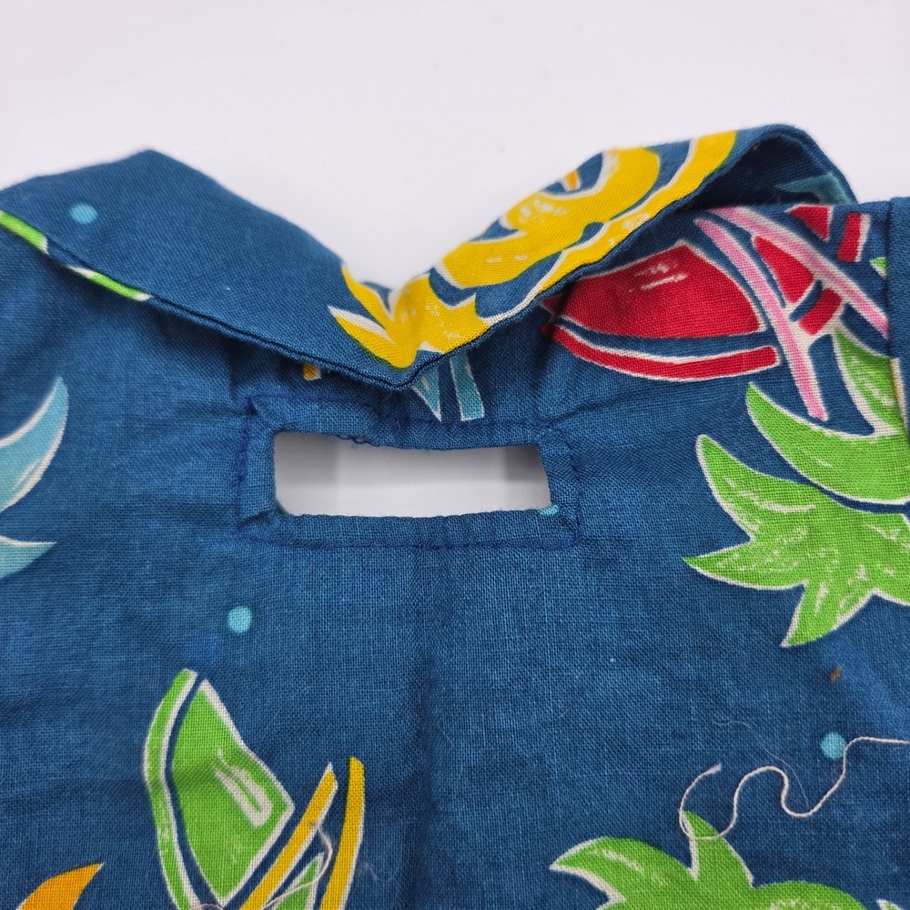 Vintage Teddy Ruxpin Summertime Outfit Tropical Shirt Yellow Shorts WOW 1980s - Picture 8 of 11